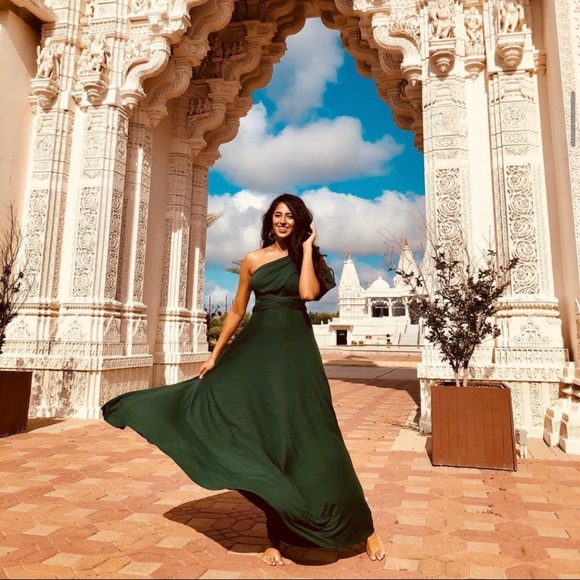 Lulu’s Tricks of The Trade Green Maxi Dress - Picture 16 of 16